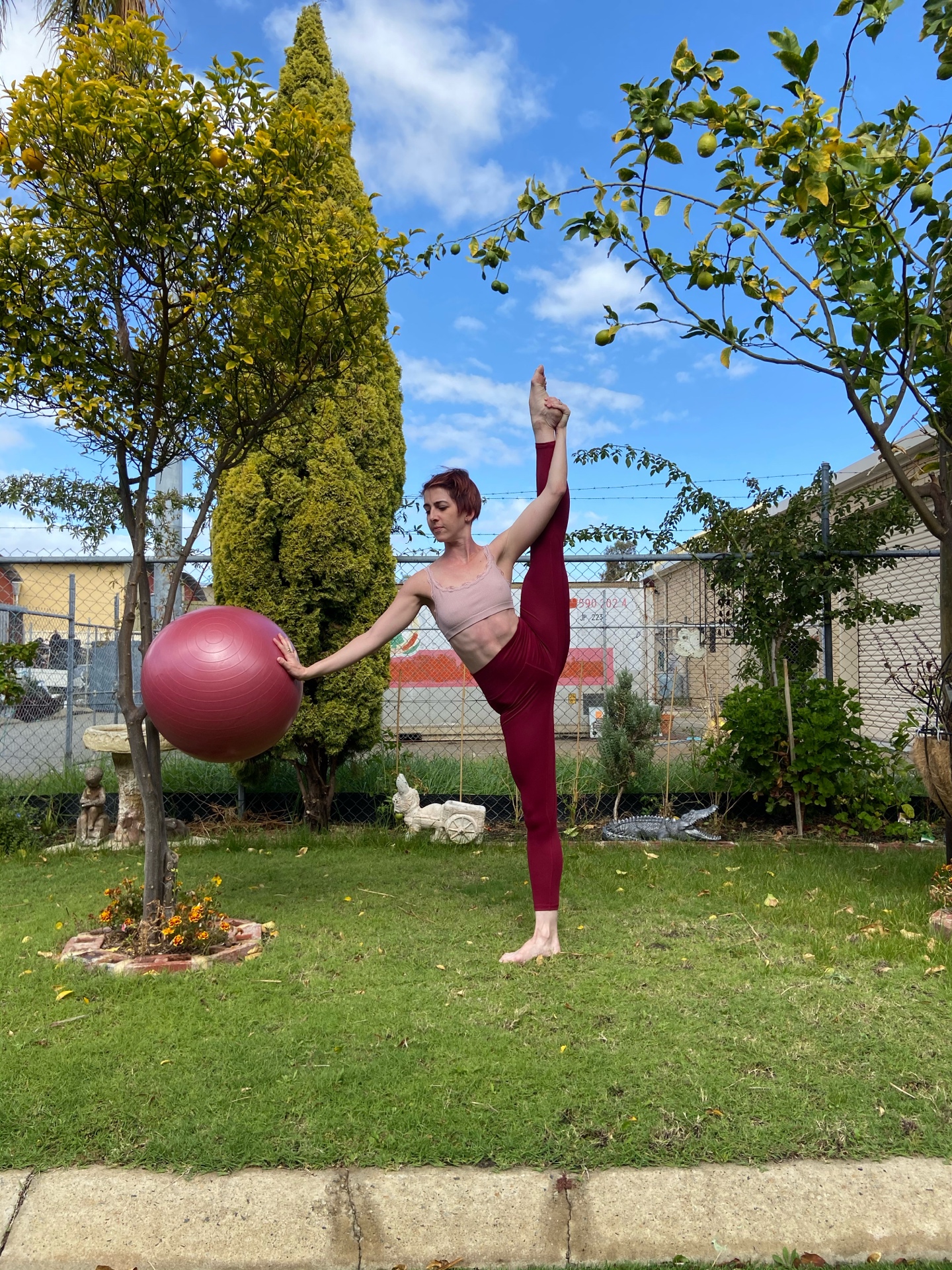 Watercolour ballet dancer